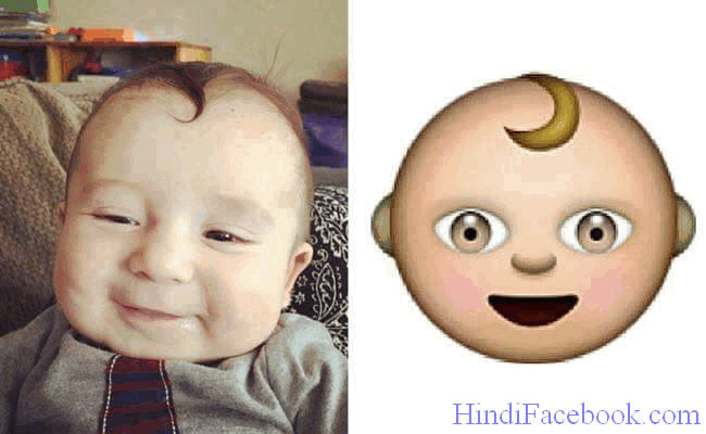 Real Baby Emoticons – Smiling
