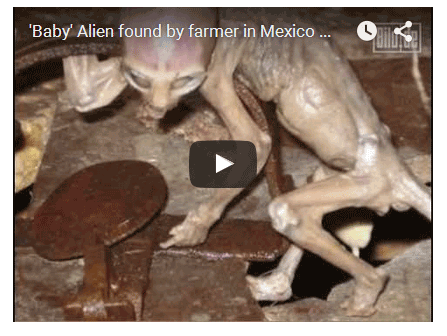 Baby Alien found by farmer in Mexico
