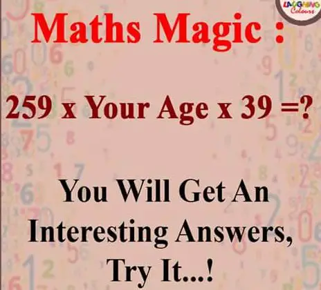 Math Magic Puzzel – You will get an interesting