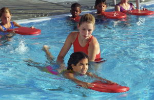 red cross ke course swimming training