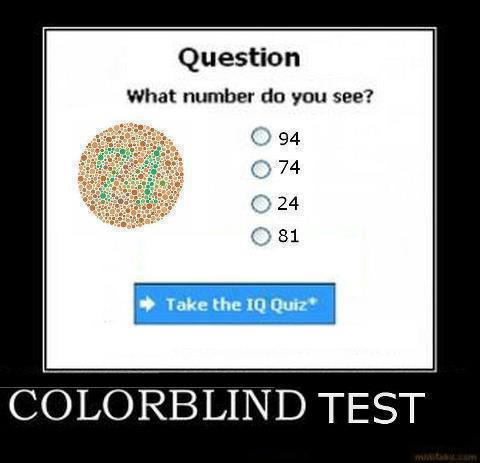 Facebook Puzzle – colorblind test