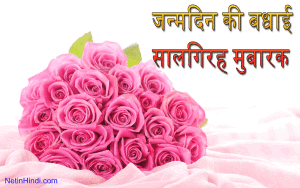 Birthday Wishes in Hindi जन्मदिन की बधाई हिंदी में