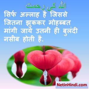 Allah ki rehmat status Islamic quotes in hindi