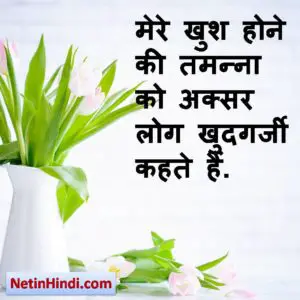 Matlabi Khudgarz dp whatsapp post in hindi with photo
